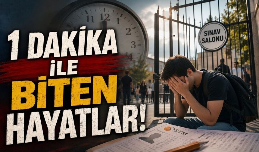 1 DAKİKA İLE BİTEN HAYATLAR!