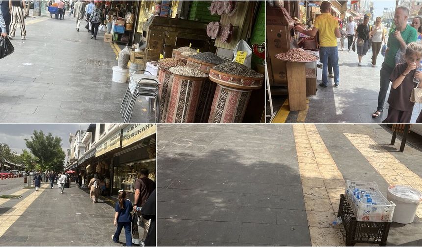 Diyarbakır Büyükşehir Belediyesi kaldırım işgalleri karşısında çaresiz mi?