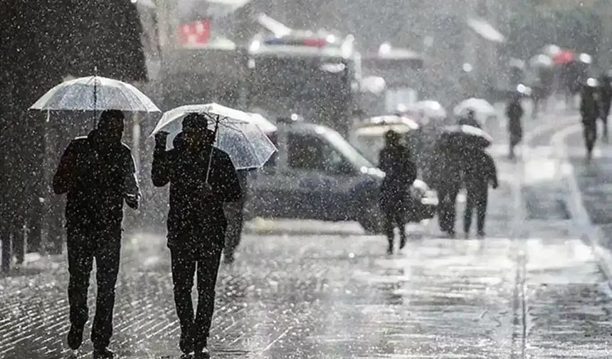 Malatya için sağanak ve dolu yağışı uyarısı