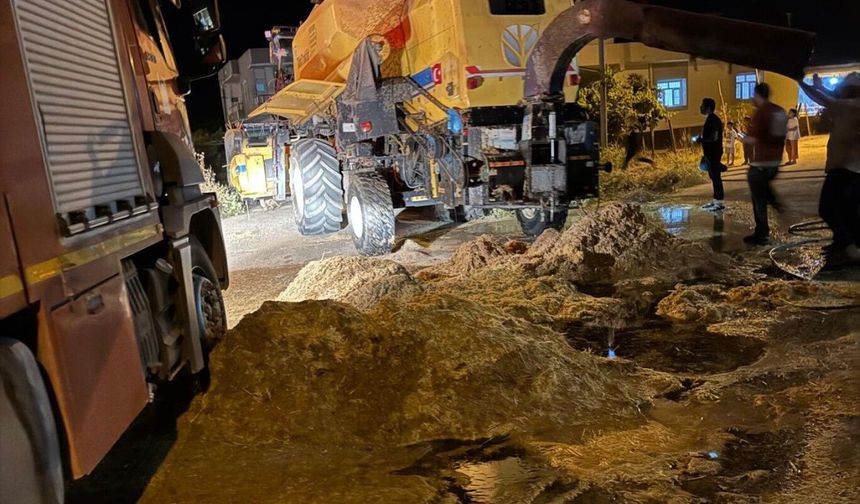 Mardin’de 4 ton saman zarar gördü
