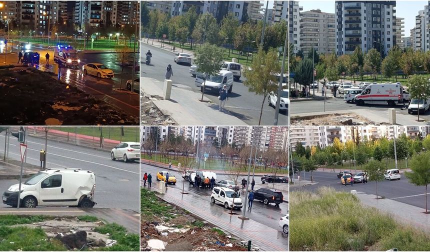 Diyarbakır tehlike saçan kavşak: Mahalle sakinleri çözüm bekliyor