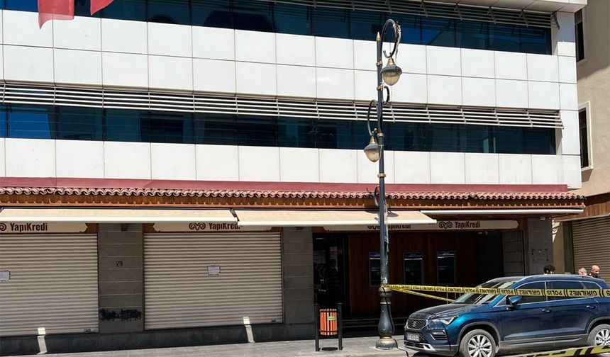 Diyarbakır'da banka şubesine silahlı saldırı