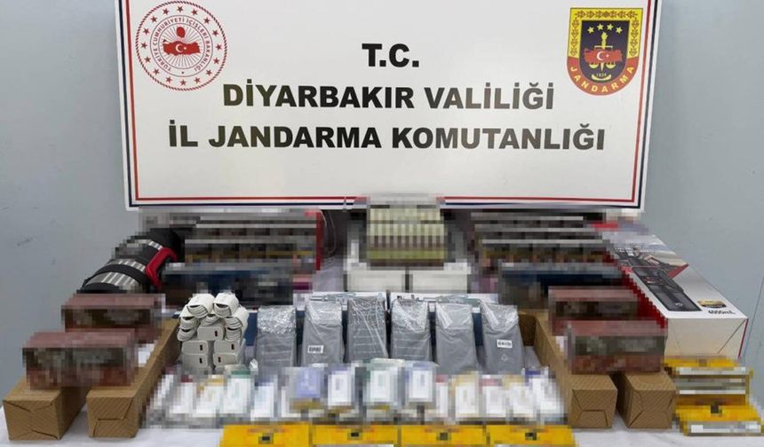Diyarbakır'da kaçakçılık operasyonları: 51 gözaltı
