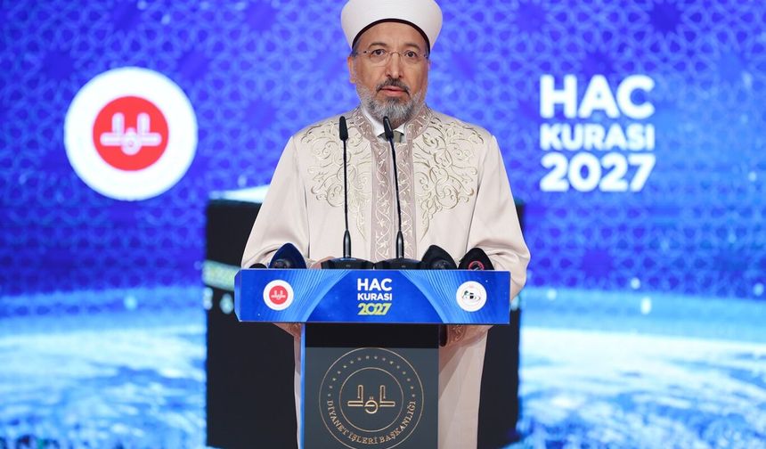 2027 yılı hac kuraları çekildi