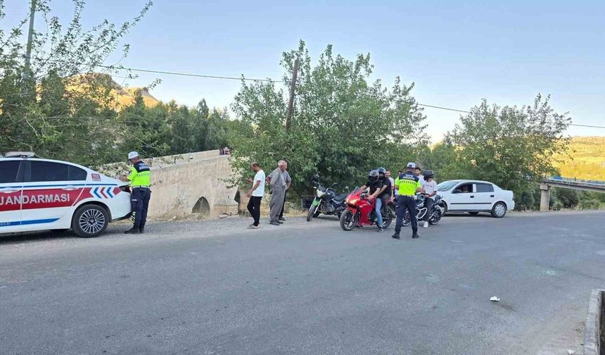 Çermik'te trafik denetimi yapıldı