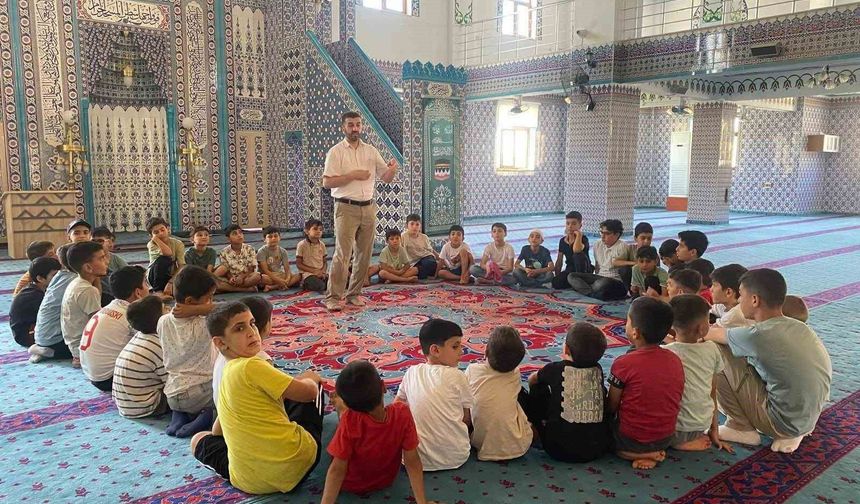 Çermik'te yaz Kur'an kursları başladı