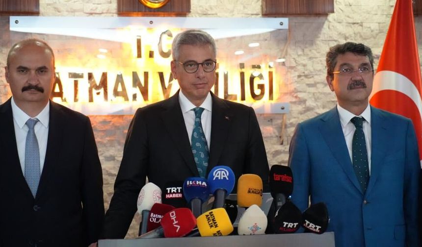 Bakan Batman'da konuştu: 500 yataklı devlet hastanesi 2027'de açılacak