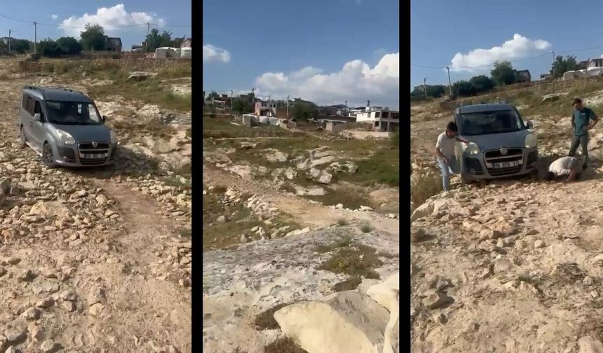 Dicle'de yol tepkisi: "Borç var" denilerek hizmet alamadıklarını iddia ettiler