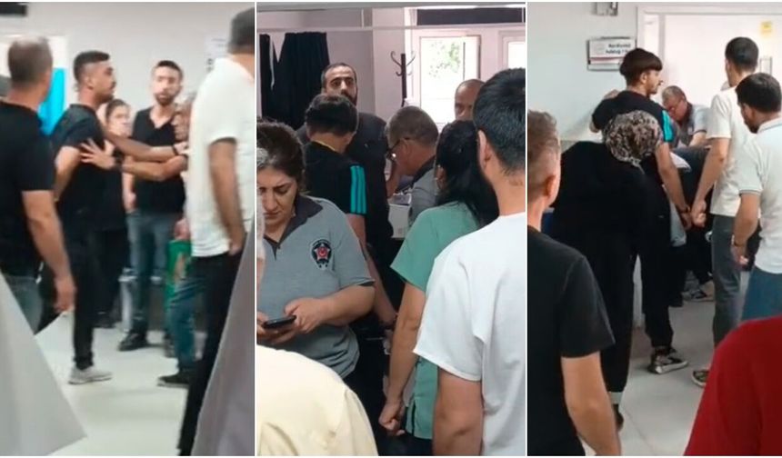 Diyarbakır'da o hastane bir anda karıştı: 1 kişi bıçaklandı