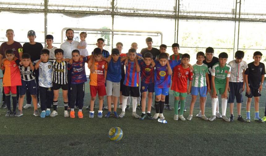 Dicle'de Kur'an kursları arası futbol turnuvası