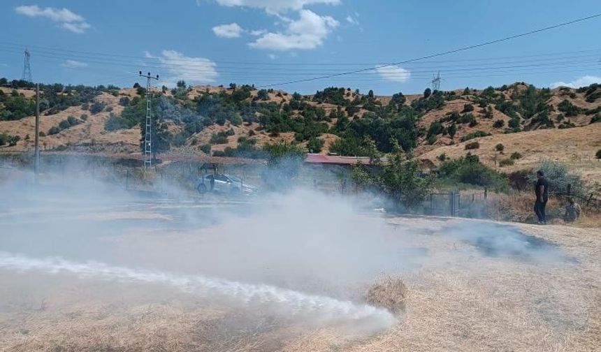 Bingöl'de 5 ayrı noktada çıkan yangınlar söndürüldü