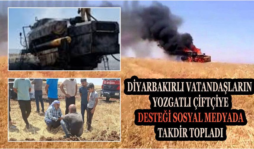 Diyarbakırlı vatandaşların Yozgatlı çiftçiye desteği sosyal medyada takdir topladı