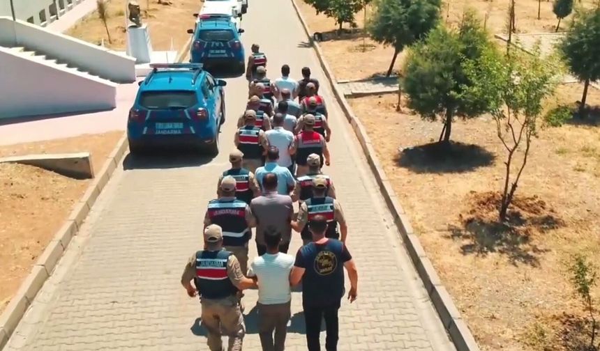 Diyarbakır merkezli 6 ilde dolandırıcılık operasyonu: 27 şüpheli yakalandı