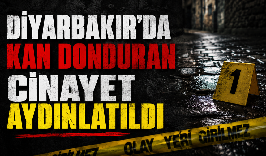 Diyarbakır'da kan donduran olay aydınlatıldı: 8 gözaltı