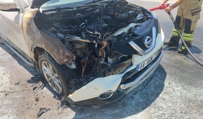 Diyarbakır'da SUV yangında kullanılamaz hale geldi