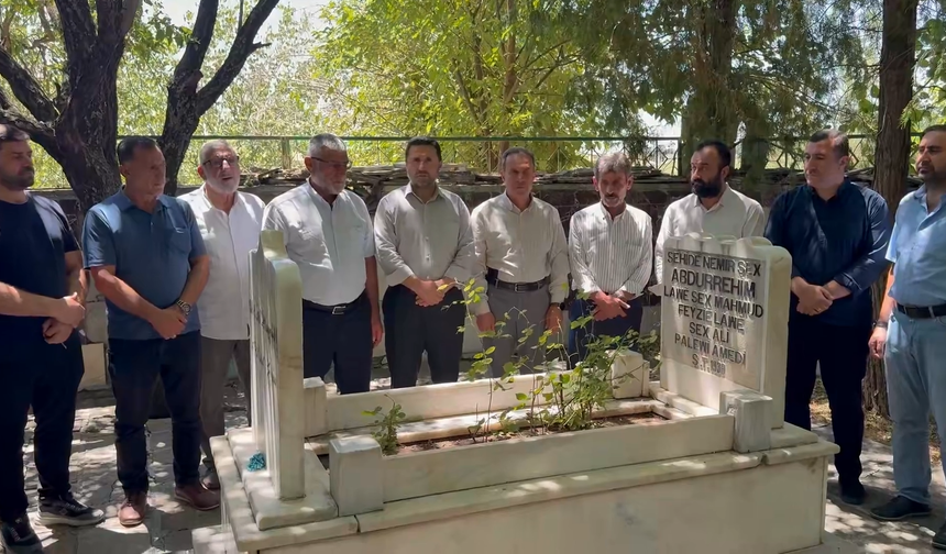 HÜDA PAR Bismil İlçe Başkanlığı'ndan vefa ziyareti