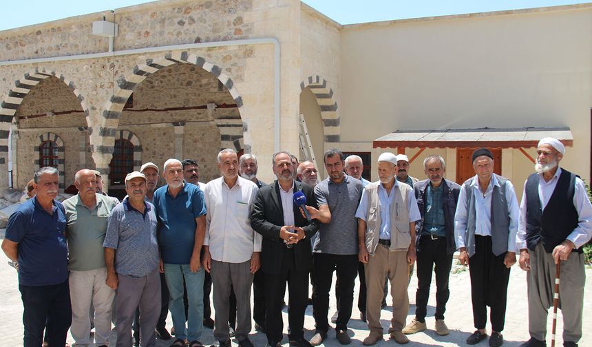 HÜDA PAR'dan Çermik'teki ibadete kapalı olan tarihi cami için çağrı