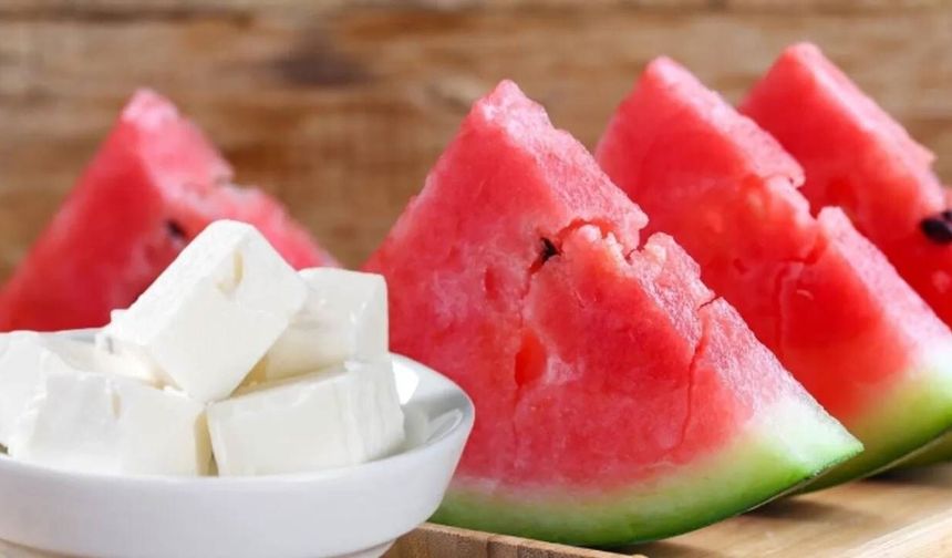 Karpuzun yanında peynir tüketmek doğru bir tercih mi?