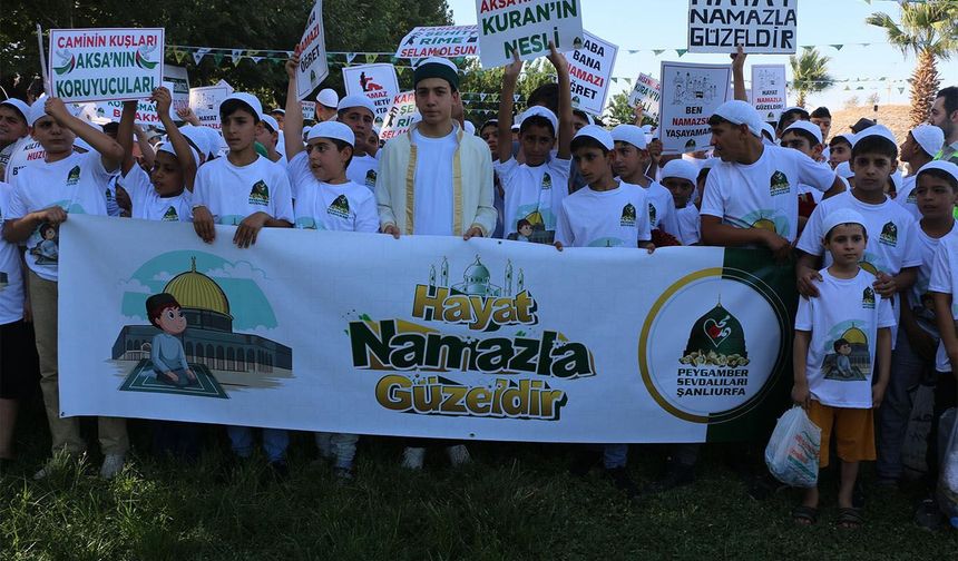 Şanlıurfa'da yüzlerce çocuk namazda buluşacak