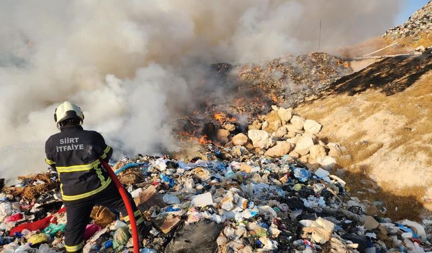 Siirt'te yangın 5 saatte kontrol altına alındı