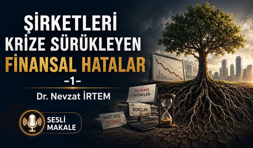 ŞİRKETLERİ KRİZE SÜRÜKLEYEN FİNANSAL HATALAR -1-