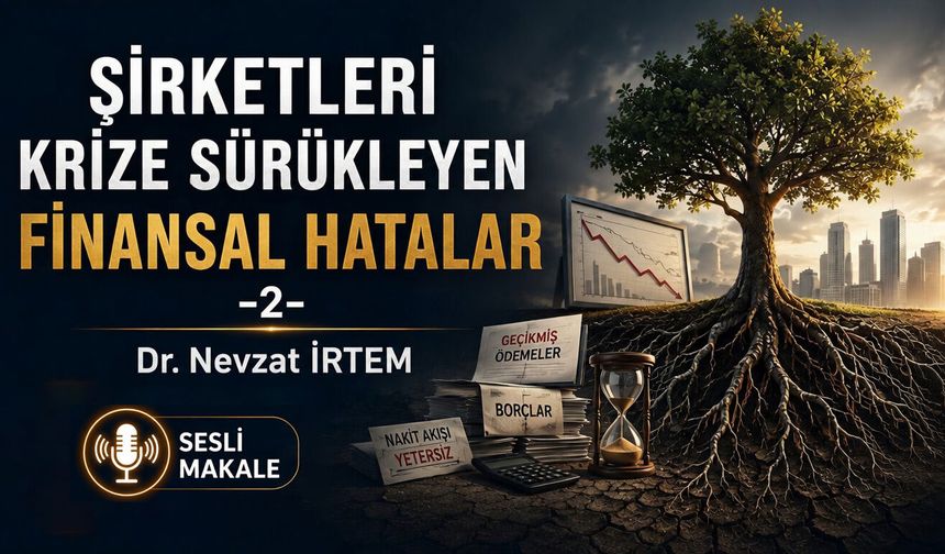 ŞİRKETLERİ KRİZE SÜRÜKLEYEN FİNANSAL HATALAR -2-