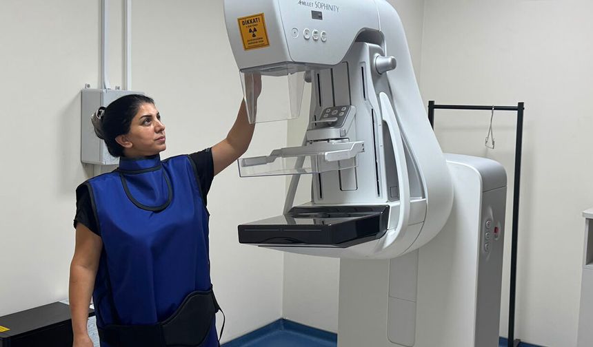 Bağlar KETEM'de mamografi cihazı hizmete girdi