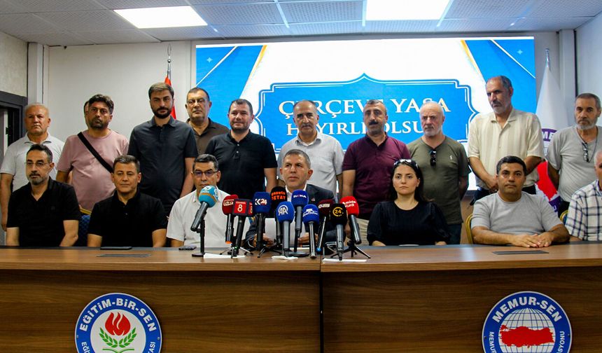 Diyarbakır Memur-Sen'den toplumsal bütünleşme yasasına destek