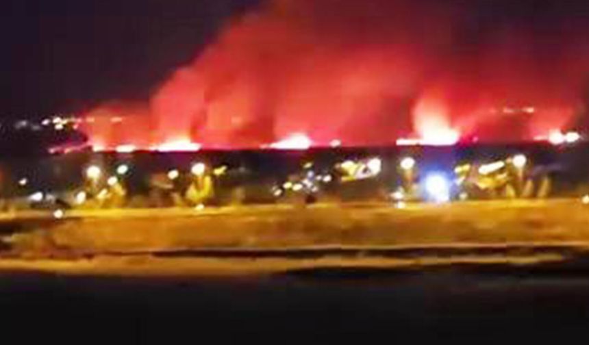 Diyarbakır'da korkutan yangın