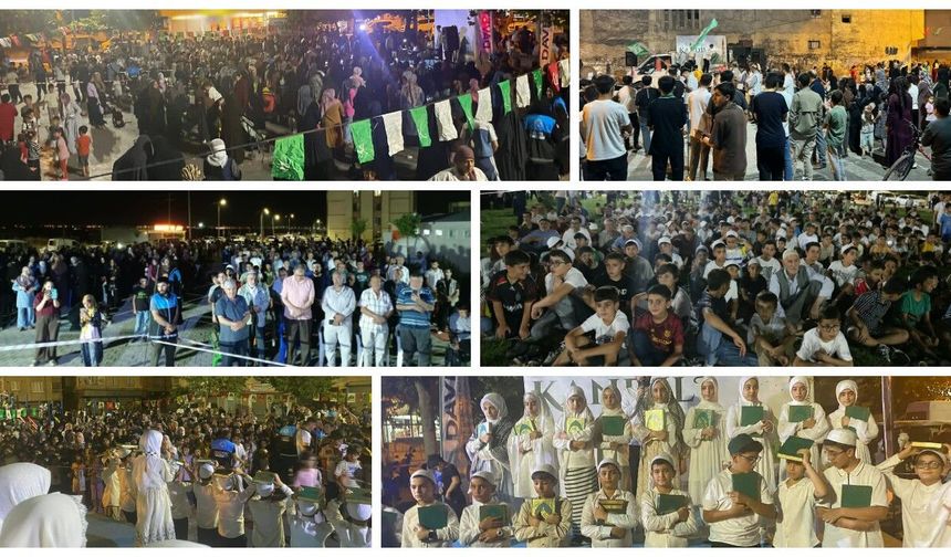 Davet ve Gençlik Hareketi Bağlar’da Mevlid Kandili coşkusunu alanlara taşıdı