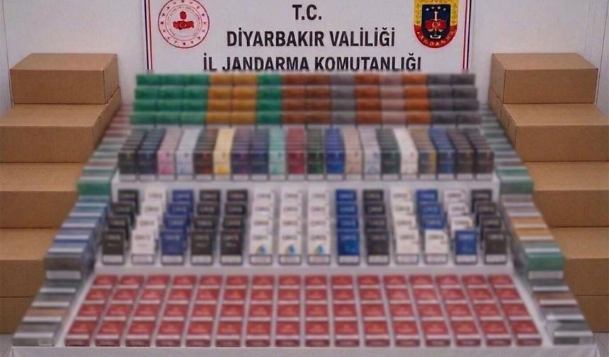 Diyarbakır'da kaçakçılık operasyonları: 76 gözaltı