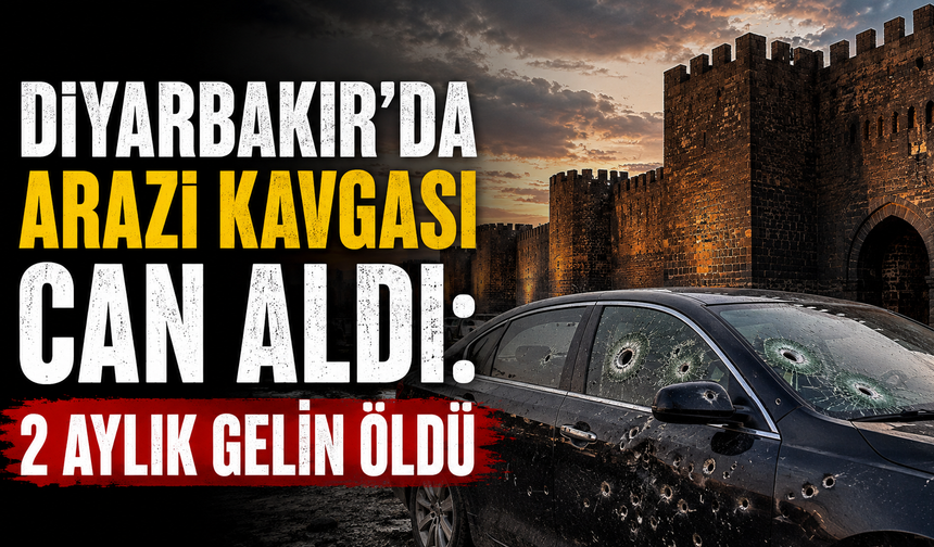 Diyarbakır'da arazi kavgası can aldı: 2 aylık gelin öldü