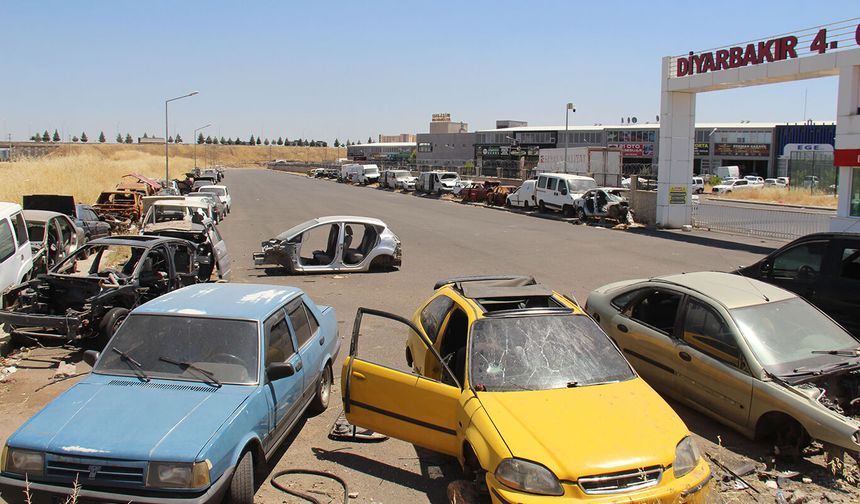 Diyarbakır'da hurda araçlar için yeni proje
