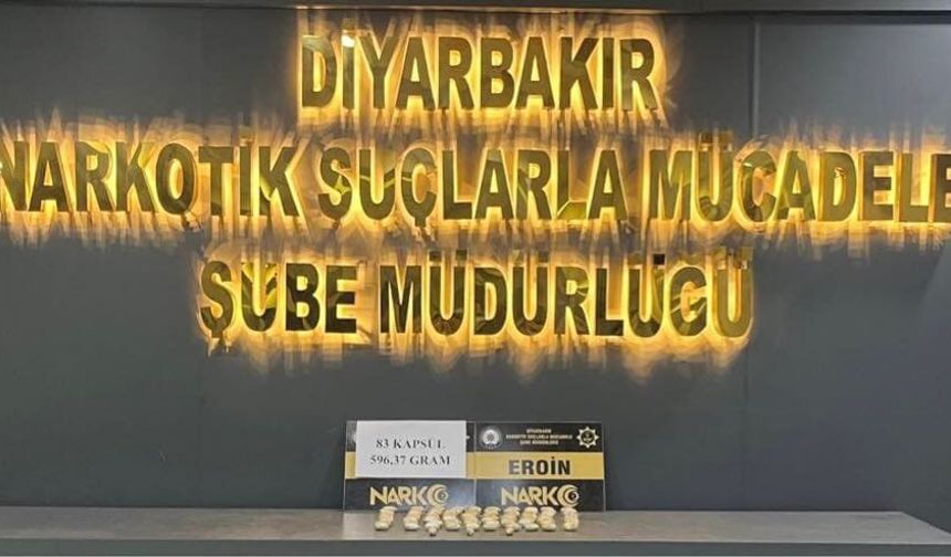 Diyarbakır'da yakalandı: Yöntemi polisi şaşırttı: 83 kapsül…