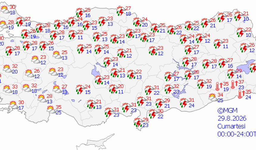 Diyarbakır'da yağışlı günler başlıyor