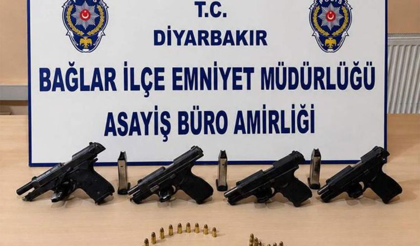 Diyarbakır'da silahlı kavga ihbarına hızlı müdahale: 2 kişi tutuklandı