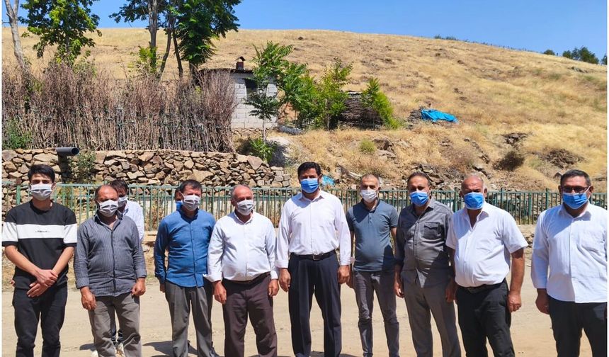HÜDA PAR Muş İl Başkanlığından mahalle sorunlarına maskeli tepki