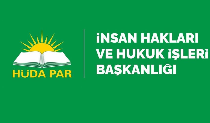 HÜDA PAR’dan gündemdeki operasyonlara dair açıklama: İslami STK'lar zan altında bırakılmamalı