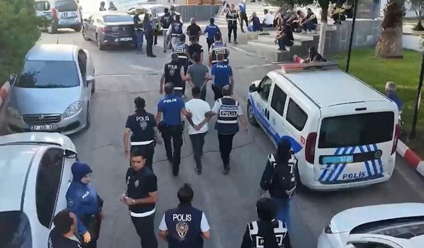 Gaziantep merkezli narkotik operasyonu: 416 tutuklama
