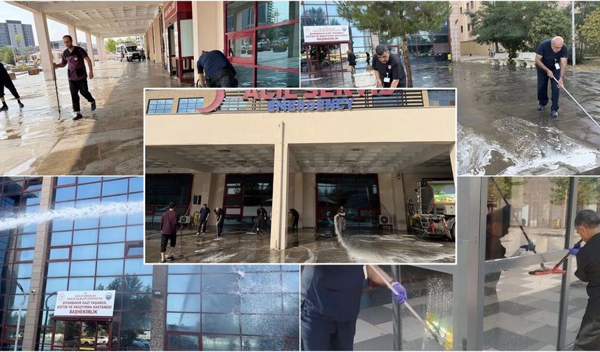 Hastanede rutin olması gereken temizlik gündem oldu: "Demek ki yapılabiliyormuş"