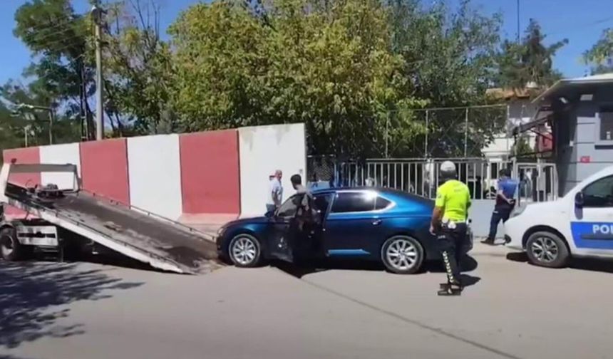 Diyarbakır’da makas atan sürücü yaptığının cezasını gördü