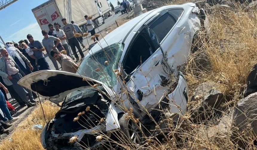 Diyarbakır’da trafik kazası: Yaralılar var