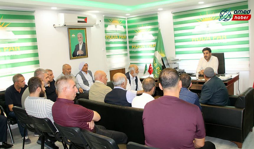 HÜDA PAR, Diyarbakır'daki hayvan pazarı kavgasında tarafları barıştırdı