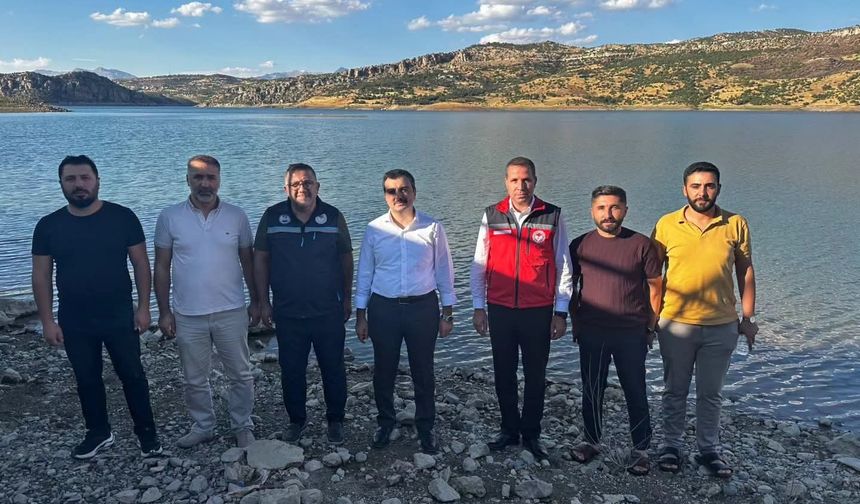 Dicle'de 820 bin yavru balık baraja bırakıldı