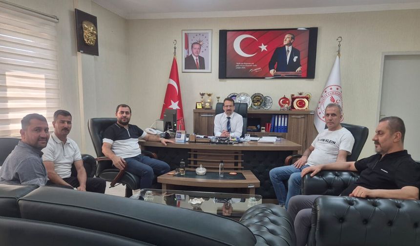 Cizre Devlet Hastanesi Başhekimi Sapan basın mensuplarıyla bir araya geldi