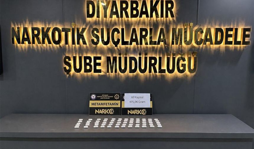 Diyarbakır’da bir şüphelinin midesinden çıktı: Tam 60 kapsül