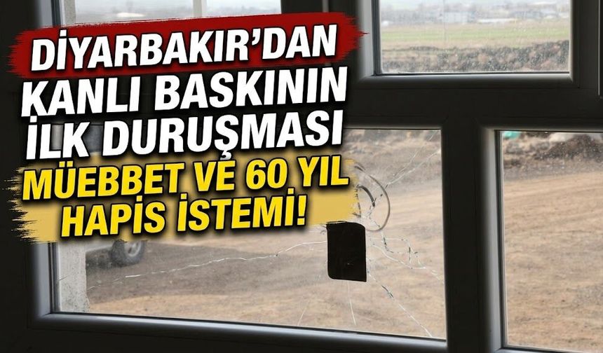Diyarbakır'ı sarsan aile faciasında ilk duruşma yapıldı