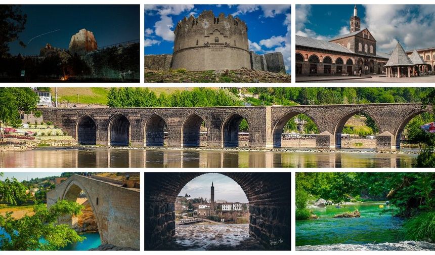 Diyarbakır'ın tarihi ve doğal güzellikleri fotoğraf karelerine yansıdı