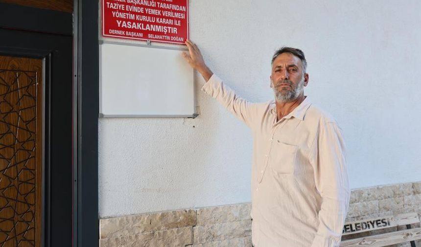 Elazığ'da dikkat çeken taziye kararı: Diğer camilere de çağrı yapıldı