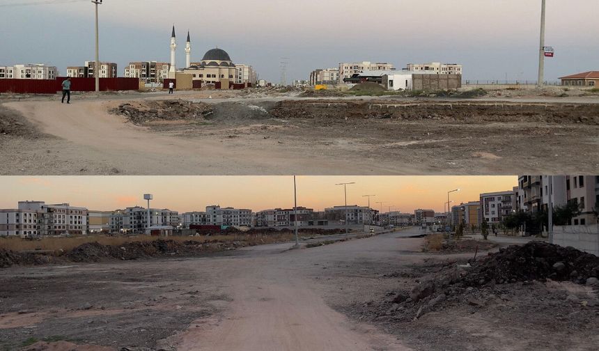 Diyarbakır Oğlaklı'da ulaşım çilesi: Kavşak ve kaldırım hâlâ yok